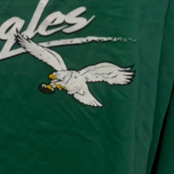 NFL Philadelphia Eagles Green Women's Sweatshirt - Picture 13 of 14